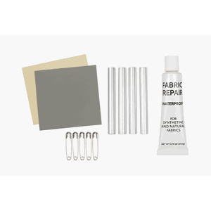Fjellpartner Reparasjonssett for teltduk og stenger – komplett kit